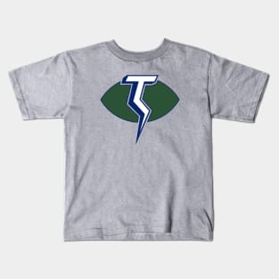 Defunct Portland Thunder Football 1973 Kids T-Shirt